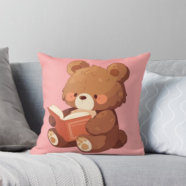 Item preview, Cute Bookish Teddy Bear designed and sold by RetroPrints.