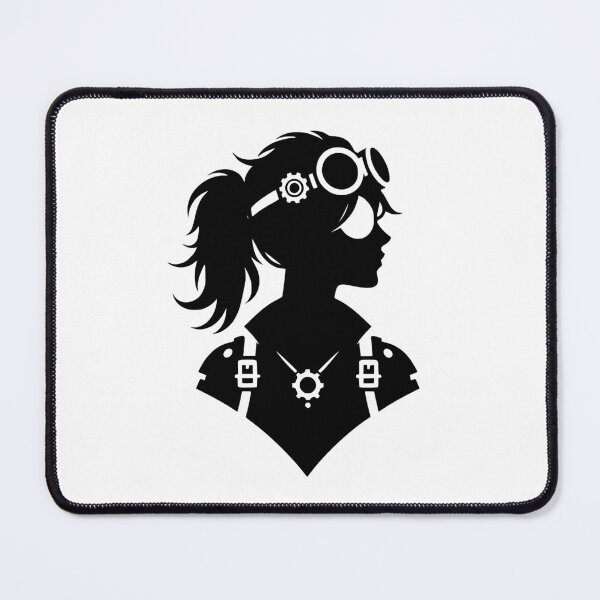 Item preview, Steampunk Survivor: Beautiful Post-Apocalyptic Woman Design designed and sold by Barbaventuras.