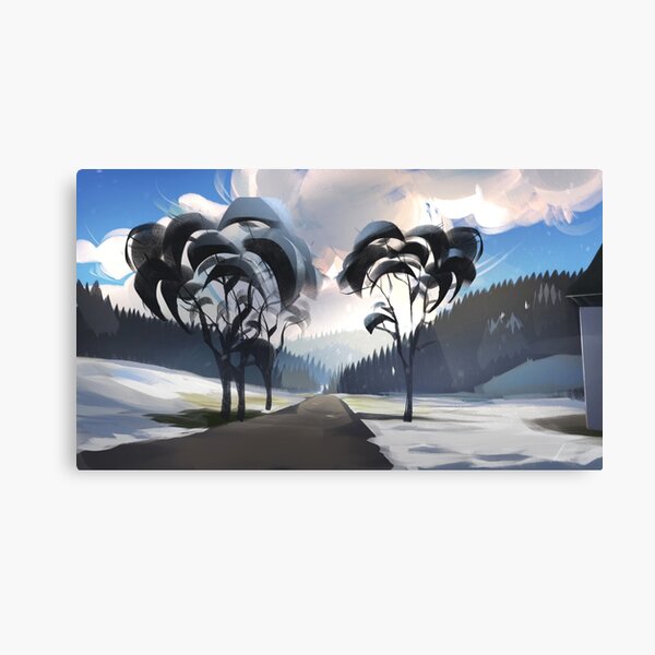 Item preview, snowy land designed and sold by Maxiima-draws.