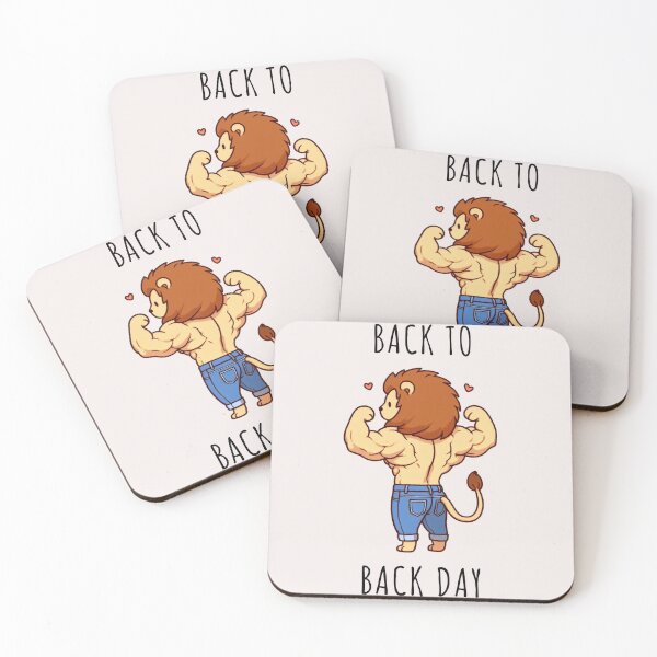 Item preview, Back Day Workout Lion designed and sold by LemuellTrends.