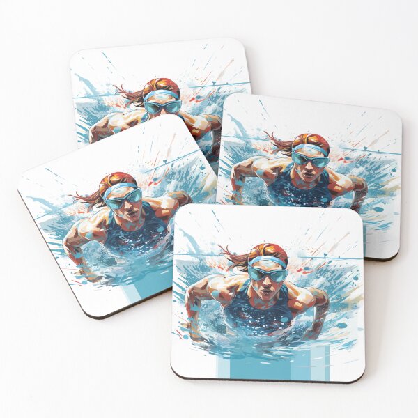 Item preview, swimming lovers designed and sold by Duaa-Aladdin.