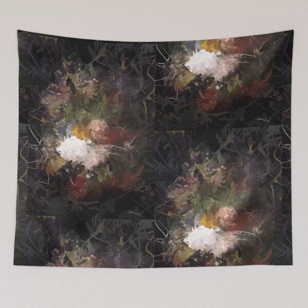 Item preview, Contemporary Flowers | Digital Painting designed and sold by dana-krystle.