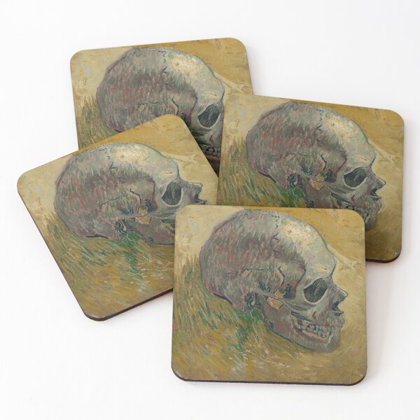 Item preview, Skull (1887) expressionism by Vincent van Gogh  designed and sold by My Artprintz.