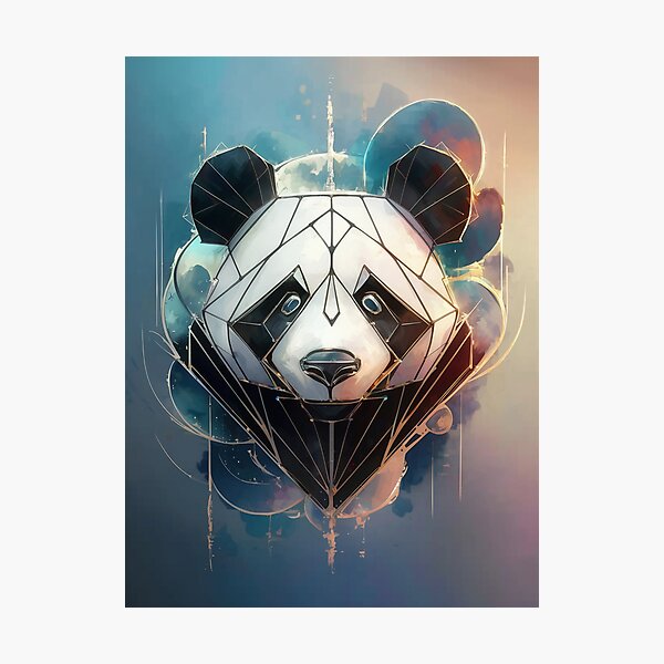 Item preview, Panda Geometric designed and sold by PixelPoPZA.