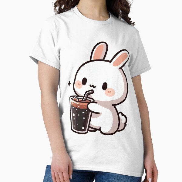 Item preview, Bunny Drinking Coke Soda designed and sold by LemuellTrends.