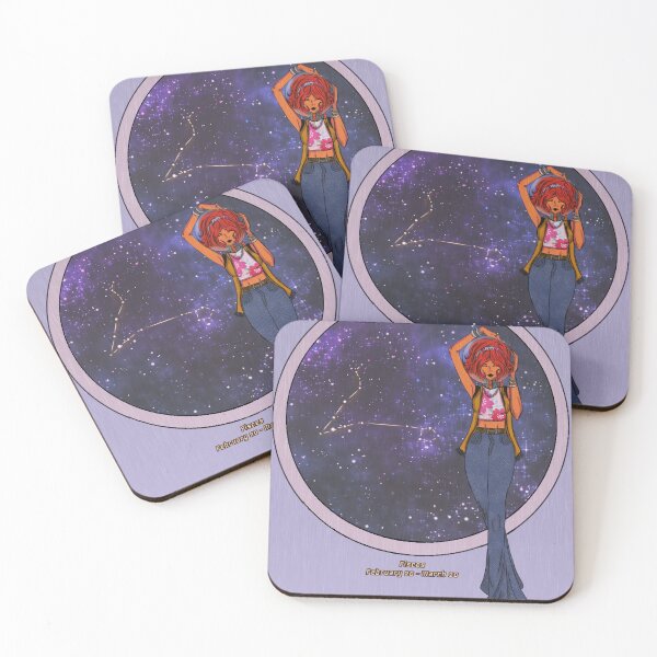 Item preview, Space Babes collection: Pisces designed and sold by Luckyfishillust.
