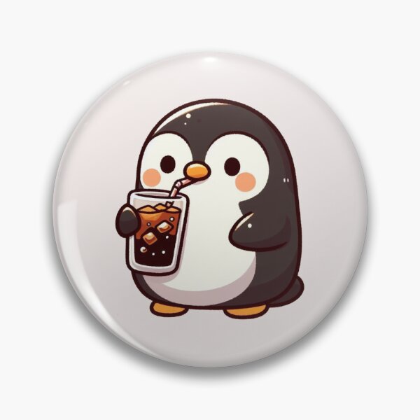 Item preview, Penguin Drinking Coke Soda designed and sold by LemuellTrends.