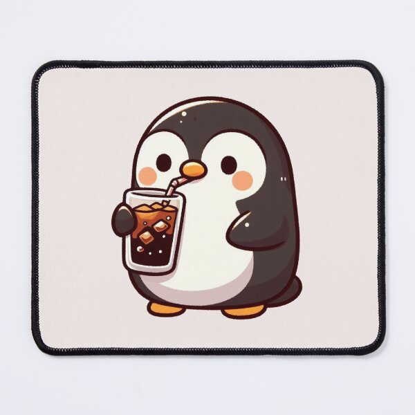 Item preview, Penguin Drinking Coke Soda designed and sold by LemuellTrends.