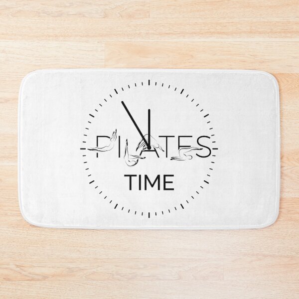 Item preview, PILATES TIME in black color designed and sold by sashica.