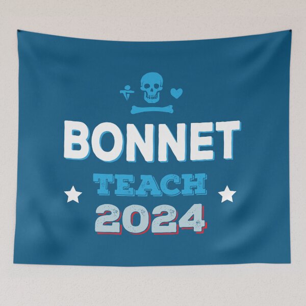 Aperçu de l'œuvre Votez Stede Bonnet et Edward Teach 2024 créée et vendue par Yue Miko.