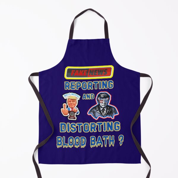 Item preview, Fake News Trump Blood Bath designed and sold by WoodburyLake.