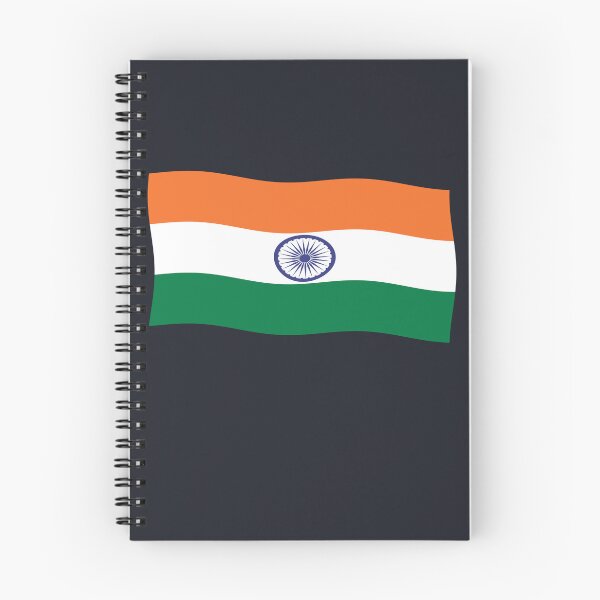 Item preview, India Flag Waving Patriotic Indian Flags designed and sold by Maljonic.