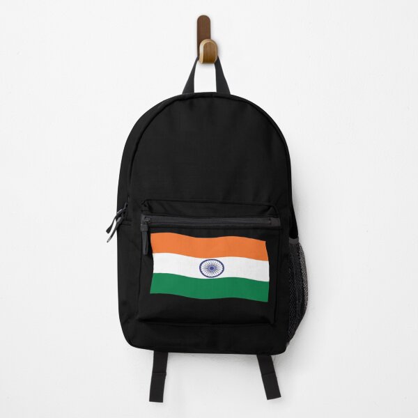 Item preview, India Flag Waving Patriotic Indian Flags designed and sold by Maljonic.