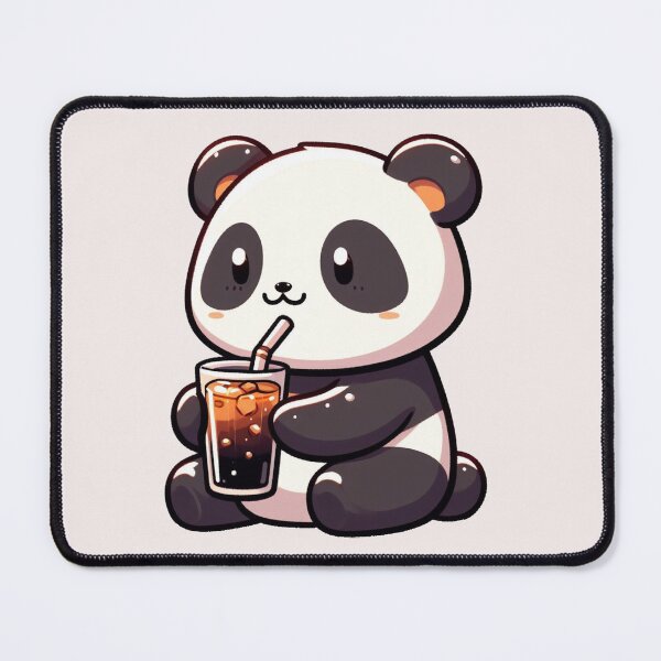 Item preview, Panda Drinking Coke Soda designed and sold by LemuellTrends.