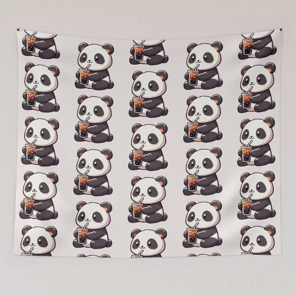 Item preview, Panda Drinking Coke Soda designed and sold by LemuellTrends.