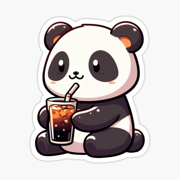 Item preview, Panda Drinking Coke Soda designed and sold by LemuellTrends.
