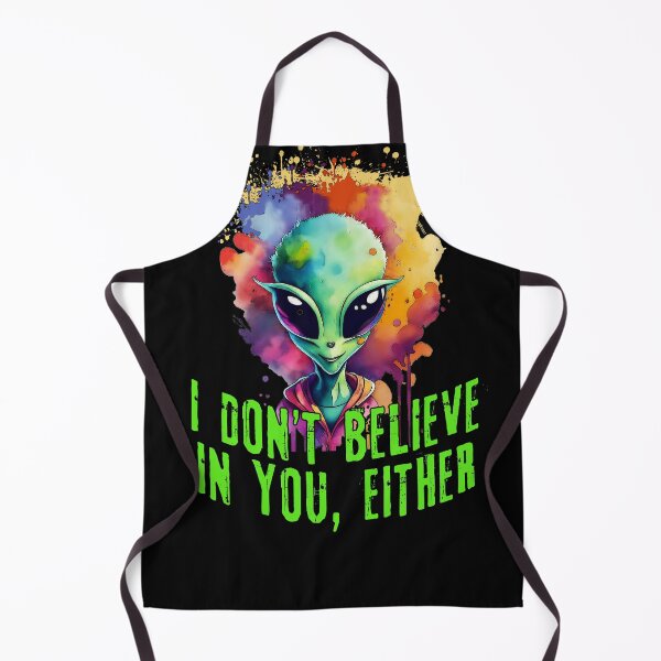 Item preview,  Alien Little Green Man I DON'T BELIEVE IN YOU EITHER designed and sold by Greenbaby.
