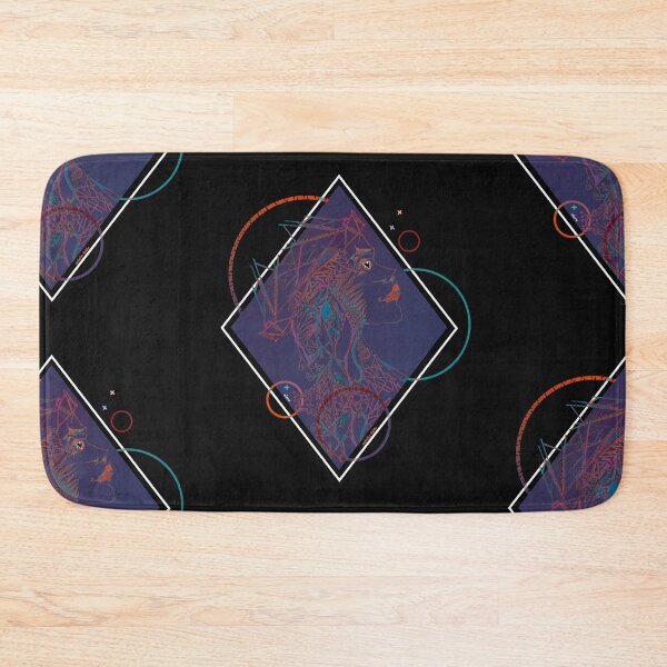 Item preview, Geometric Fantasy Portrait, Elara (Purple) designed and sold by thecakelin.