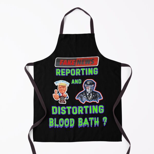 Item preview, Fake News Trump Blood Bath designed and sold by WoodburyLake.