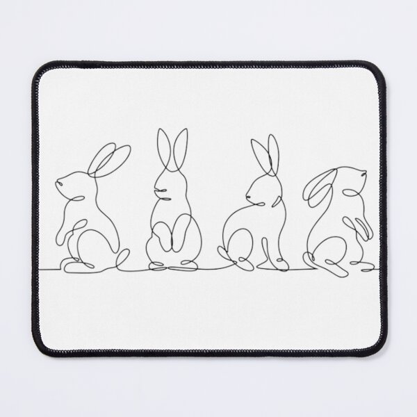 Item preview, Easter Bunny Line Art designed and sold by jennysselling.