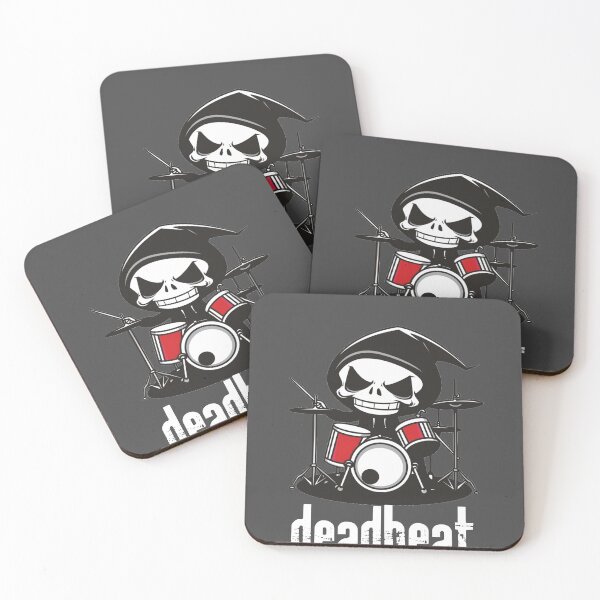 Item preview, Cute Deadbeat Grim Reaper Drummer designed and sold by Alladin7.