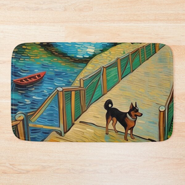 Item preview, Dog At River Bridge Nearby Houses Zoo Pals Animal Cutest T-Shirts designed and sold by sportsimpact.