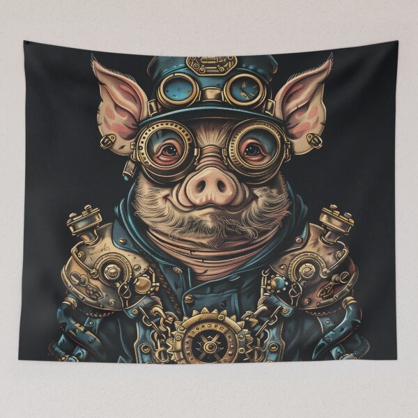 Item preview, Steampunk Swine designed and sold by PaigeCompositor.