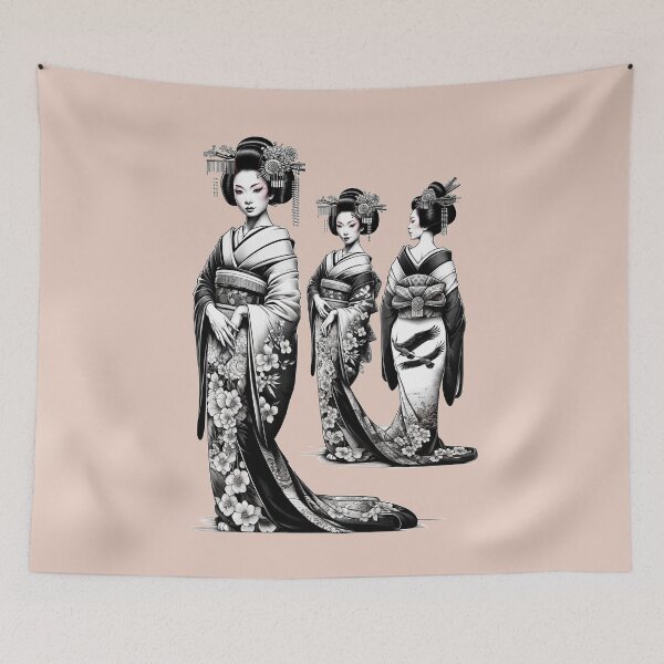 Item preview, Trio of Geishas designed and sold by Alphaproject.