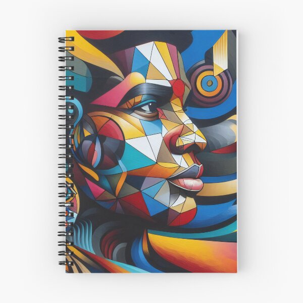 Item preview, Vibrant Soul: Cubist Dreams in a Modern Abstract designed and sold by ArtComixHaven.