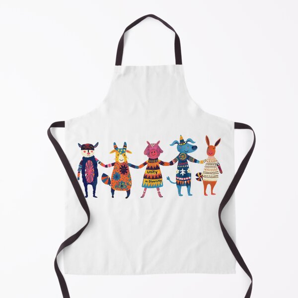 Item preview, Unity in Diversity: Colorful Animal Friends - Inclusive Art designed and sold by David Balzen.
