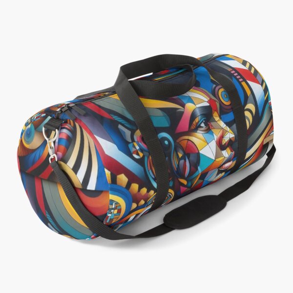 Item preview, Vibrant Soul: Cubist Dreams in a Modern Abstract designed and sold by ArtComixHaven.