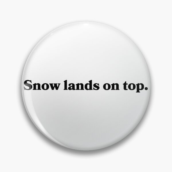Item preview, Snow lands on top designed and sold by FreeSoulLab.