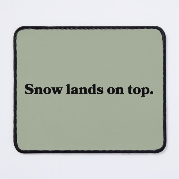 Item preview, Snow lands on top designed and sold by FreeSoulLab.