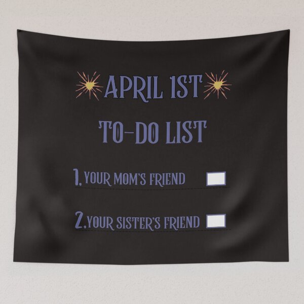 Item preview, April 1st To - Do List designed and sold by elynne9.