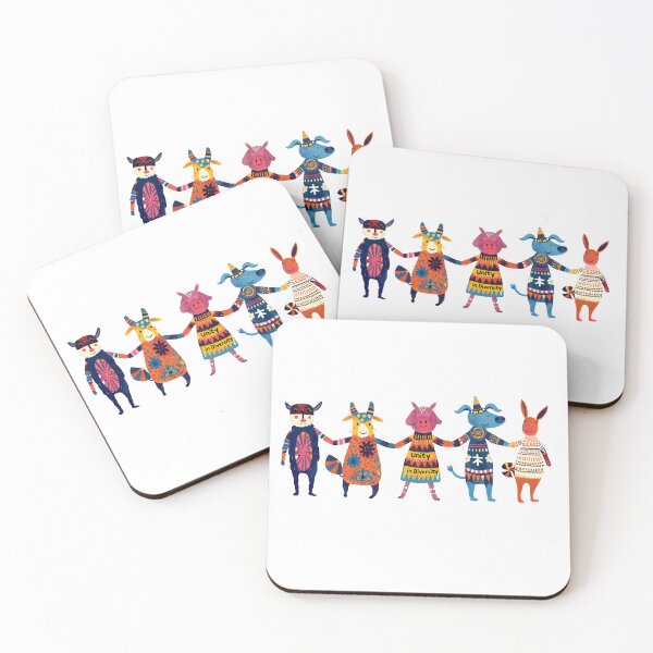 Item preview, Unity in Diversity: Colorful Animal Friends - Inclusive Art designed and sold by David Balzen.