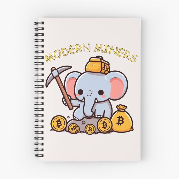 Item preview, Mining Bitcoin Elephant designed and sold by LemuellTrends.
