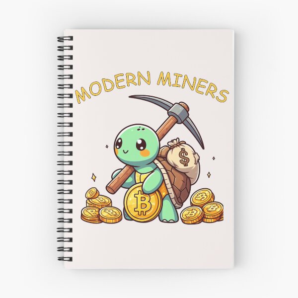 Item preview, Mining Bitcoin Turtle designed and sold by LemuellTrends.
