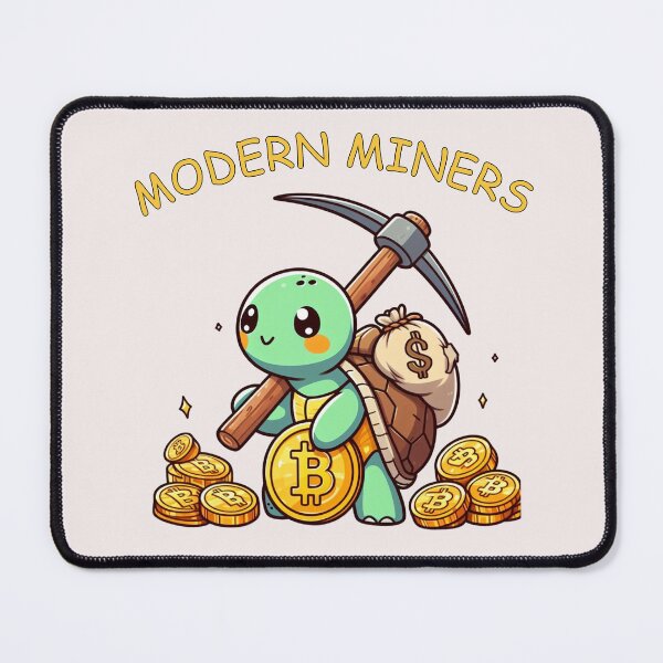 Item preview, Mining Bitcoin Turtle designed and sold by LemuellTrends.