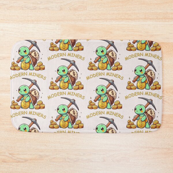 Item preview, Mining Bitcoin Turtle designed and sold by LemuellTrends.