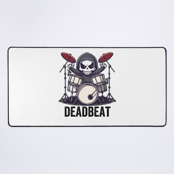 Item preview, Cartoon Deadbeat Grim Reaper Drummer designed and sold by Alladin7.