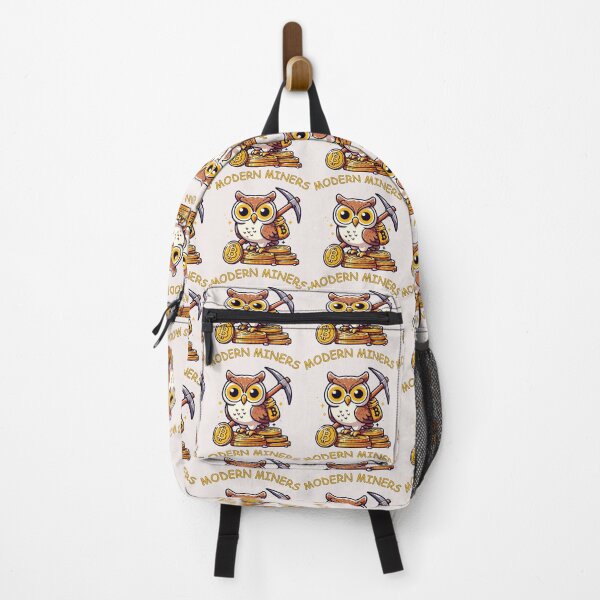 Item preview, Mining Bitcoin Owl designed and sold by LemuellTrends.