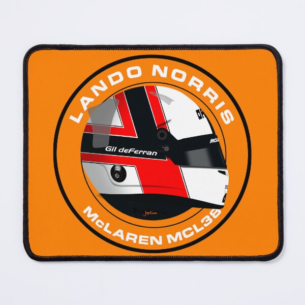 Item preview, Lando Norris - 2024 testing Helmet Circle. Gil de ferran designed and sold by JageOwen.