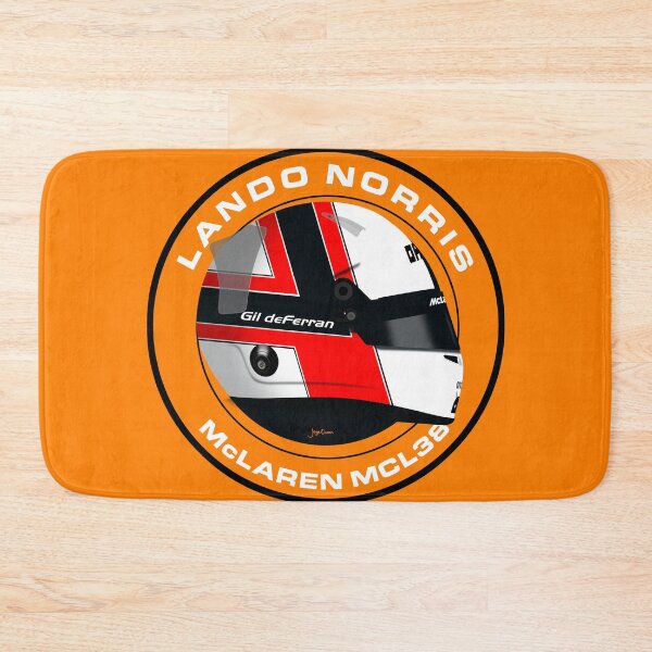 Item preview, Lando Norris - 2024 testing Helmet Circle. Gil de ferran designed and sold by JageOwen.