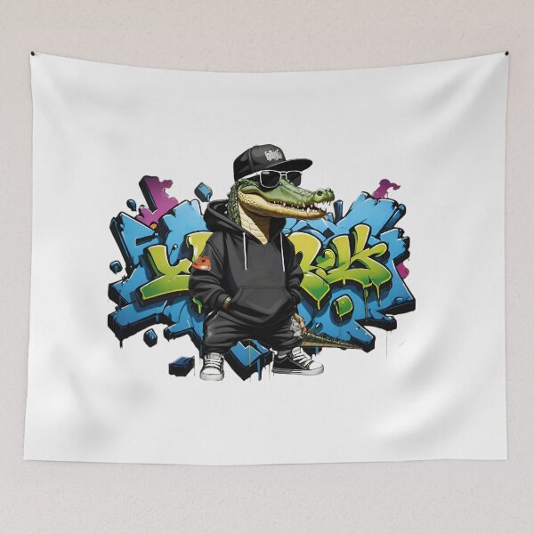 Item preview, Cool Crocodile, Urban Grafitti designed and sold by DMiracleStore.