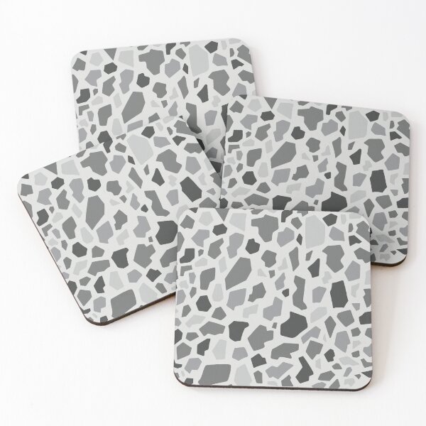 Item preview, Grayscale Abstract Stony Pattern designed and sold by art-by-soma.