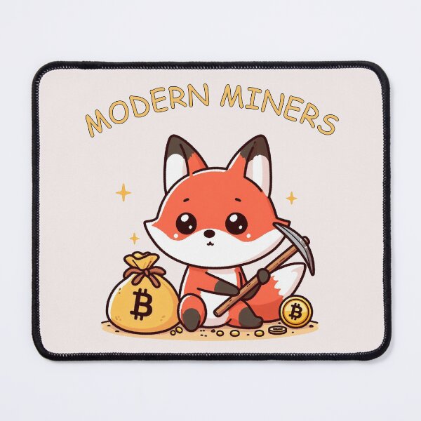 Item preview, Mining Bitcoin Fox designed and sold by LemuellTrends.