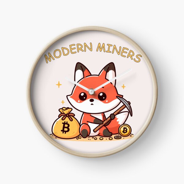 Item preview, Mining Bitcoin Fox designed and sold by LemuellTrends.
