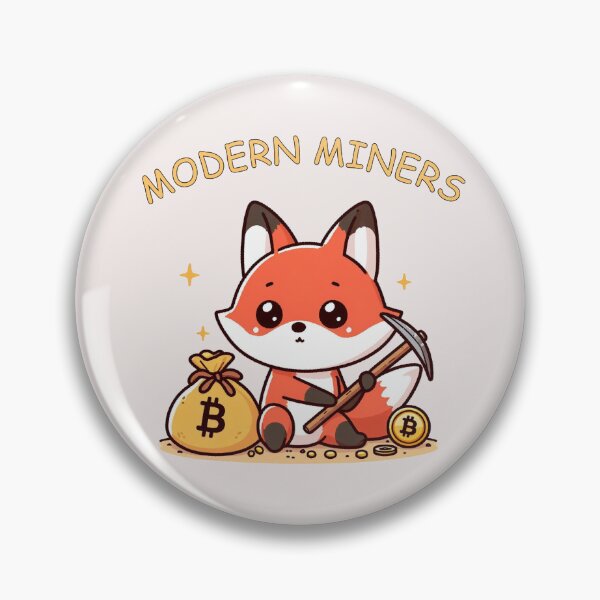 Item preview, Mining Bitcoin Fox designed and sold by LemuellTrends.