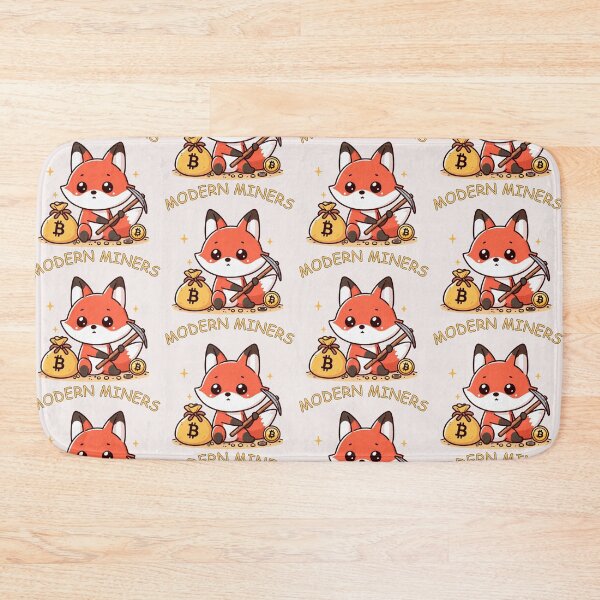 Item preview, Mining Bitcoin Fox designed and sold by LemuellTrends.