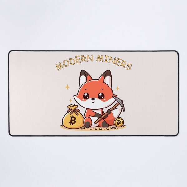 Item preview, Mining Bitcoin Fox designed and sold by LemuellTrends.